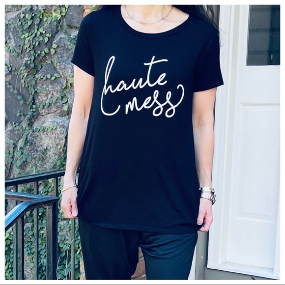 ✨LAST ONE✨Haute Mess chic Graphic Tee - Picture 7 of 8